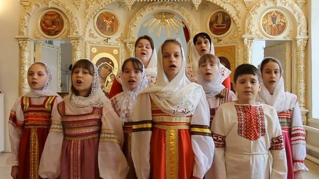 Пасхальное поздравление воскресной школы Вознесенского храма города Чаплыгина смотреть онлайн