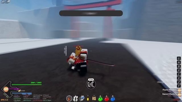 Воспылай своим сердцем?! Дыхание пламени в Project Slayer's! смотреть онлайн