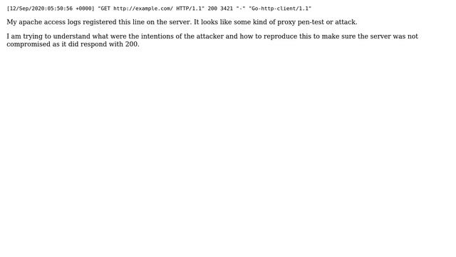 DevOps & SysAdmins: GET http://example.com/ HTTP/1.1" 200 3421 "-" "Go-http-client/1.1 смотреть онлайн