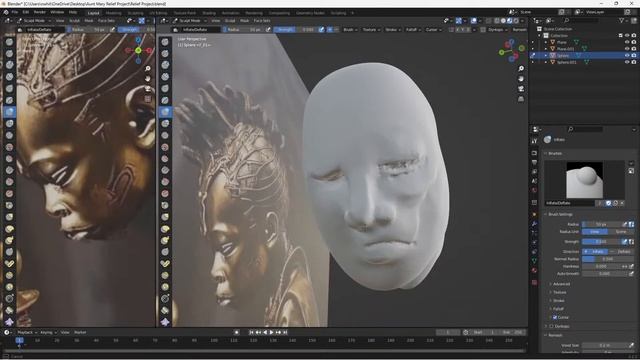 Creating a Relief using Blender (Day 1) смотреть онлайн