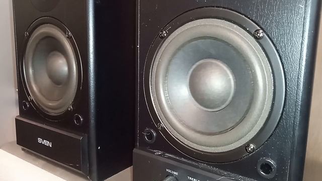 Пример звучания активных колонок 2.0 Sven sps-702 смотреть онлайн