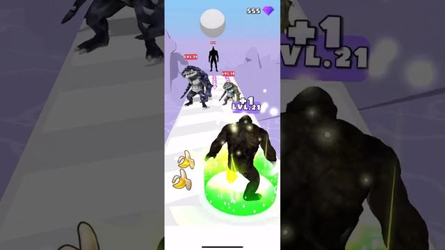 Monster Evolution Run - Max Level Gameplay in Monster Evolution Run Game - Merge Gameplay 2 смотреть онлайн