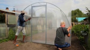 Сборка теплицы Стандарт