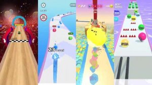 Going Balls। Level Up Balls। Action Balls। Ball Run 2048 ?⚽?? Android iOS Gameplay