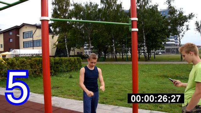 ПОДТЯГИВАНИЯ 120 СЕКУНД | ОТЖИМАНИЯ С 3 ХЛОПКАМИ! смотреть онлайн