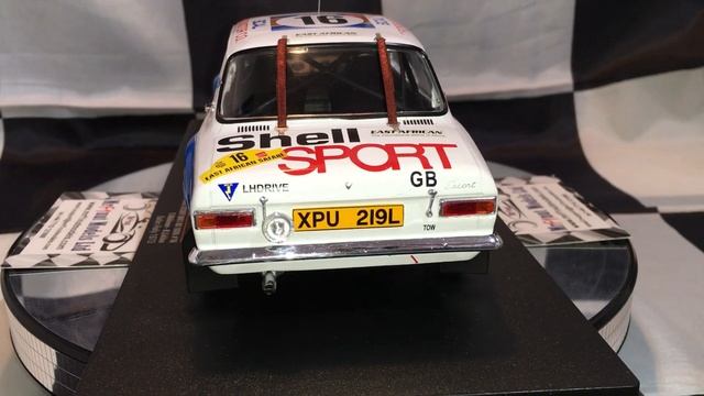 Timo Makinen Ford Escort MkI RS 1600 #16 Safari Rally 1973 смотреть онлайн