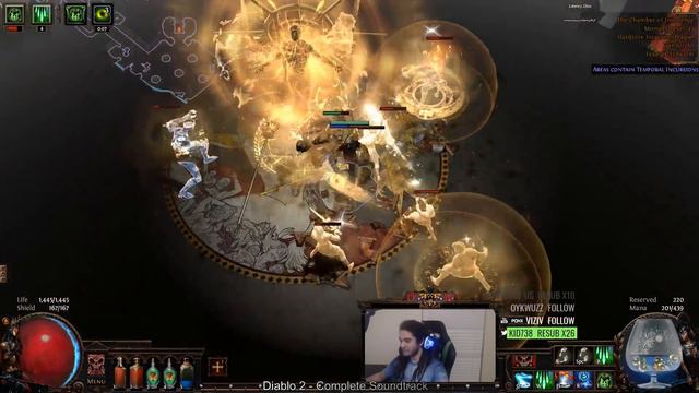 Path of Exile 3.3 HC - TRAPPER LEVELING IS AMAZING! смотреть онлайн