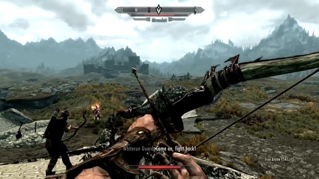 Skyrim on Asus N55SF (GT555M) смотреть онлайн