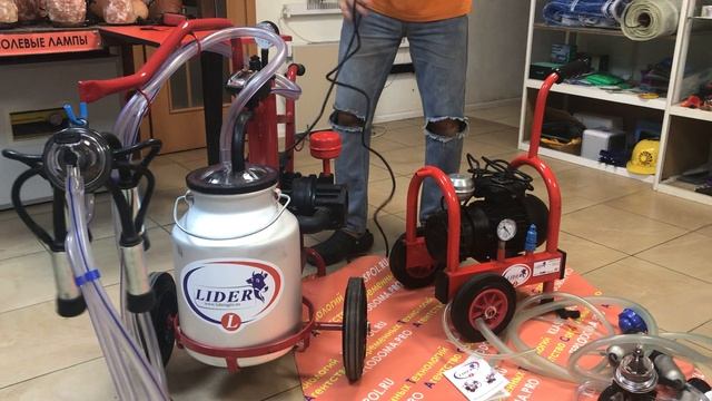 Видеообзор доильных аппаратов сухого типа Lider производства Турция смотреть онлайн