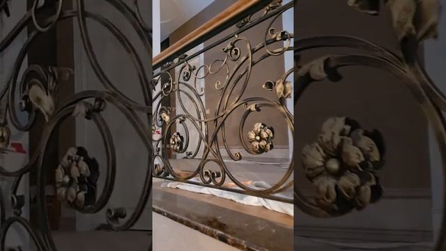Винтовые перила с поручнем Рязань смотреть онлайн