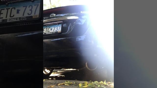 2011 Nissan Maxima SV With Custom Single Exit Exhaust смотреть онлайн