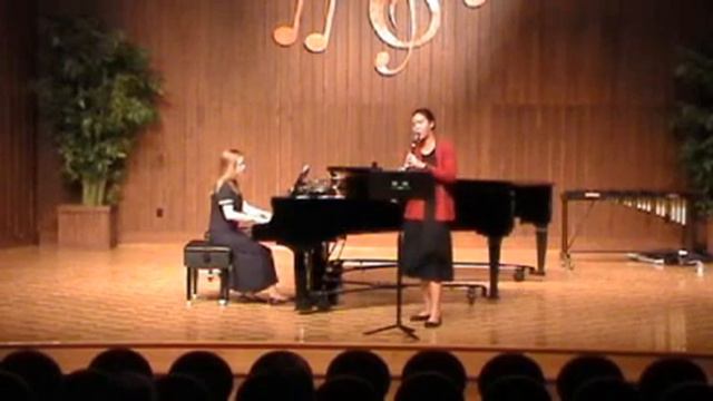 Adagio and Tarantella by Cavallini - clarinet and piano смотреть онлайн