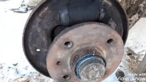 Замена заднего тормозного механизма дэу нексия. И сколько это стоит.