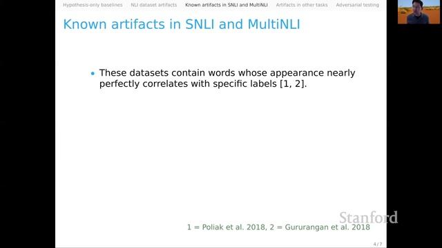 Adversarial Testing | Stanford CS224U Natural Language Understanding | Spring 2021 смотреть онлайн