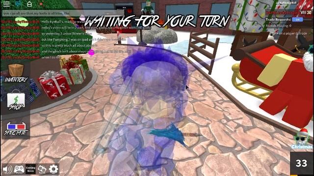 Roblox MM2 NEW GODLY XMAS 2017 PLUS GLITCH KNIFE ! смотреть онлайн