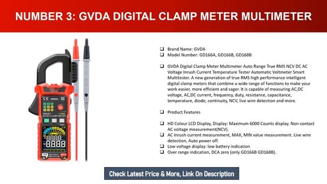 The 5 Best Digital Clamp Meter 2024 [Update] Best Budget Clamp Meter Reviews смотреть онлайн