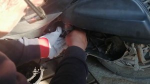 Замена ремня Yamaha jog sa-36/39