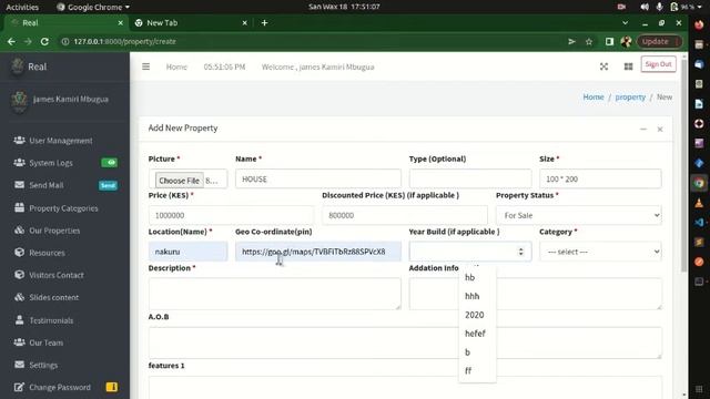 Online Real Estate Management System in PHP MySQL смотреть онлайн