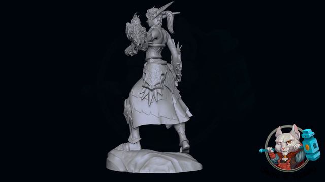 Tyranda 3D Model смотреть онлайн