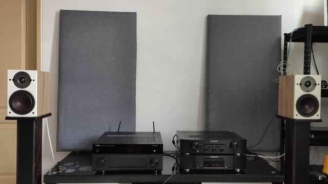 Dali Oberon 1 pair with Yamaha Aventage RX-A3080 (Pure Direct mode) sound demo смотреть онлайн