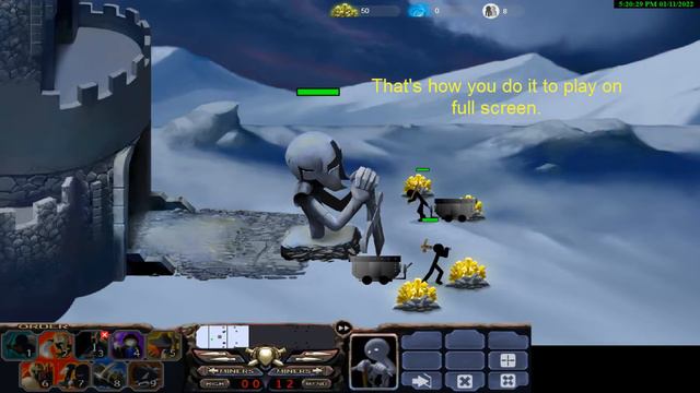 How to play Stick Empires on full screen? Watch this simple tutorial смотреть онлайн