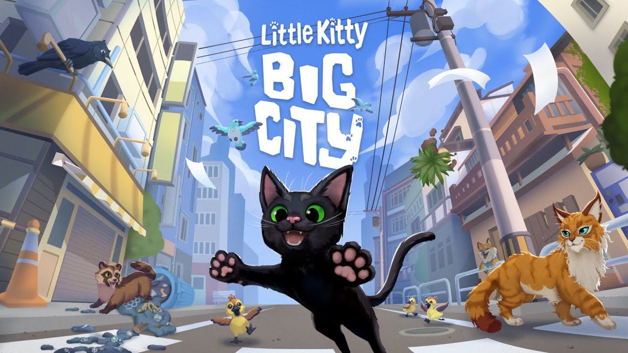 Собираем блестяшки и пытаемся вернуться домой в Little Kitty Big City #1