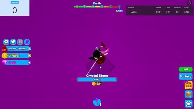 Mining Simulator 2! Attempting Best Rebirth Backpack! :)