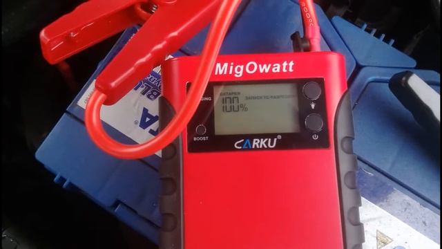 Тест ПЗУ (пуско-зарядного усстройства) Carcu E-Power 43 смотреть онлайн