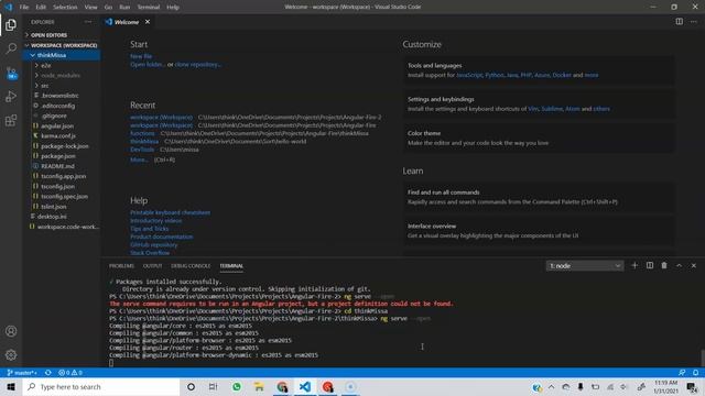 Getting Started: New AngularJS Project + Deploy to Firebase смотреть онлайн
