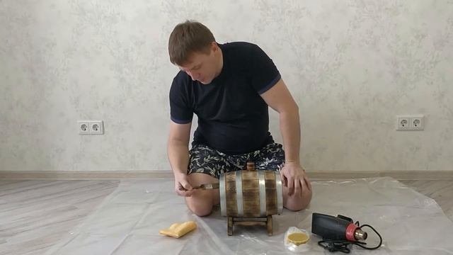 Обжиг и вощение дубовой бочки смотреть онлайн