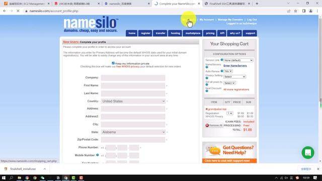 【2023最新V2RAY节点搭建之二】NameSilo域名注册和DNS解析|域名注册、解析、托管Cloudflare、证书申请、套用CDN|从零演示 смотреть онлайн