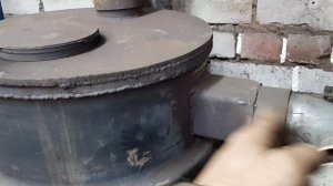 Отопление в гараже. Печка буржуйка своими руками.
