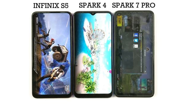 Tecno Spark 7 Pro Vs Infinix S5 Vs Tecno Spark 4 смотреть онлайн