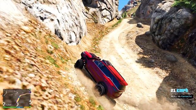 DEADLY OFF-ROAD TRIP WITH TOYOTA FORTUNER GTA 5 смотреть онлайн