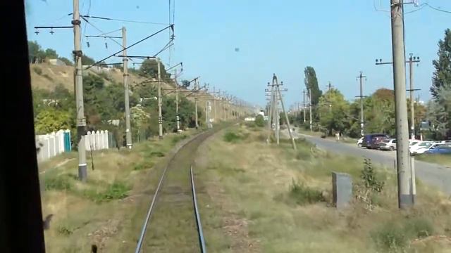 Участок Белгород-Днестровский - Аккаржа из кабины электровоза ВЛ80С, 2011 смотреть онлайн