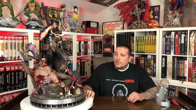 BERSERK Guts: The Black Swordsman Statue Unboxing & Review | PRIME1 STUDIO смотреть онлайн