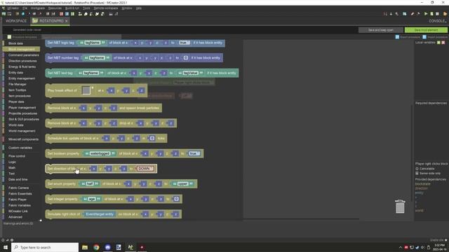 Directional Blocks | MCreator смотреть онлайн