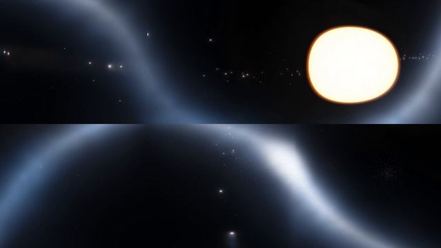 Relaxing 360 Space Flight - 4K VR смотреть онлайн