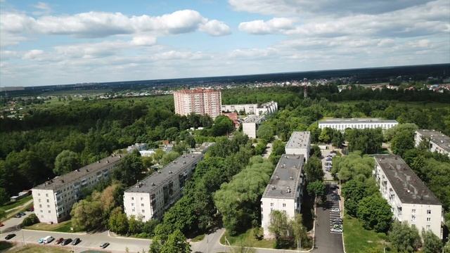 Дубовая роща Раменский район сверху полёт на квадрокоптере аэросъёмка 4к смотреть онлайн