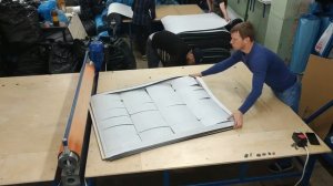 Организация вырубки на валковом прессе производства ПромДеко