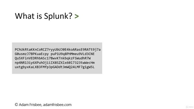1 What is Splunk смотреть онлайн