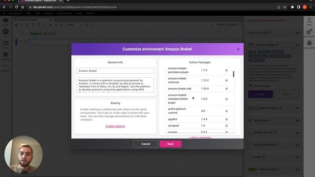 Install & manage quantum software in the cloud on qBraid | Demo смотреть онлайн