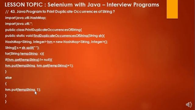 Selenium with Java - Interview Programs Part 11 смотреть онлайн