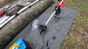 Лодка Феникс 280 Т Люкс, электромотор Watersnake FWT 30, река Коломенка