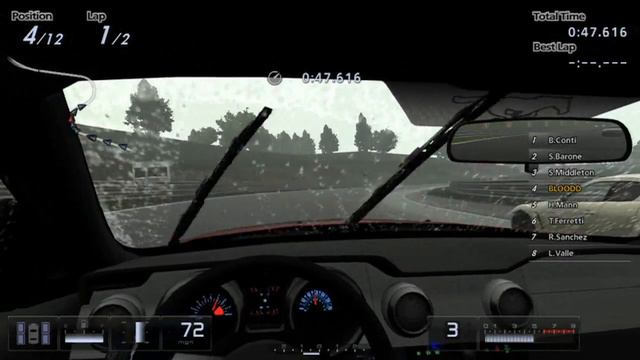 Gran Turismo 5: Ford Mustang Rain Gameplay [HD] смотреть онлайн