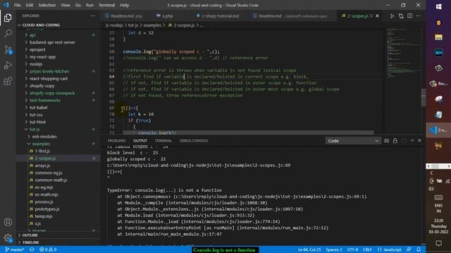 console.log is not a function error in Javascript - semicolon ; before calling IIFE смотреть онлайн
