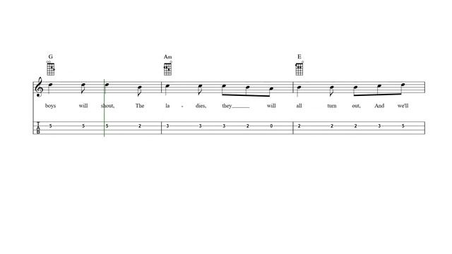 When Johnny Comes Marching Home Mandolin Tab смотреть онлайн