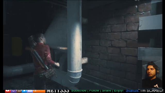 Mety SCARED on CAMERA in Resident Evil 2 REMAKE scaryyyyy Livesteam! (Horror Game) PC Steam смотреть онлайн