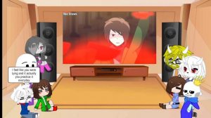 StoryShift React to Killer!Sans Vs StoryShift!Chara