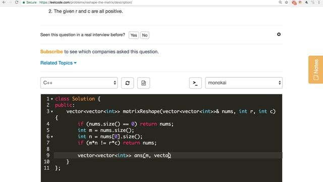花花酱 LeetCode 566. Reshape the Matrix - 刷题找工作 EP7 смотреть онлайн